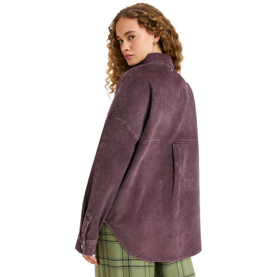 Roxy Γυναικείο πουκάμισο Kick Back Washed - Oversized Corduroy Jacket